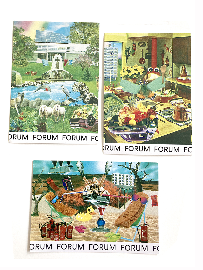 Marie Vermont Forum Stadtpark Postkarten